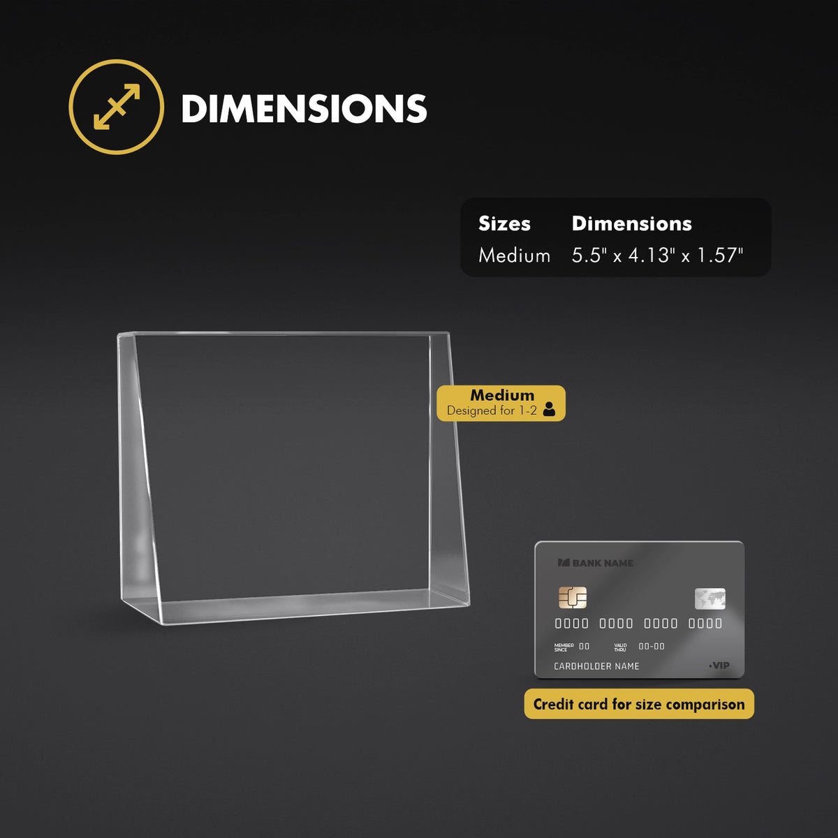 Signature Plaque Crystal Award Size Chart