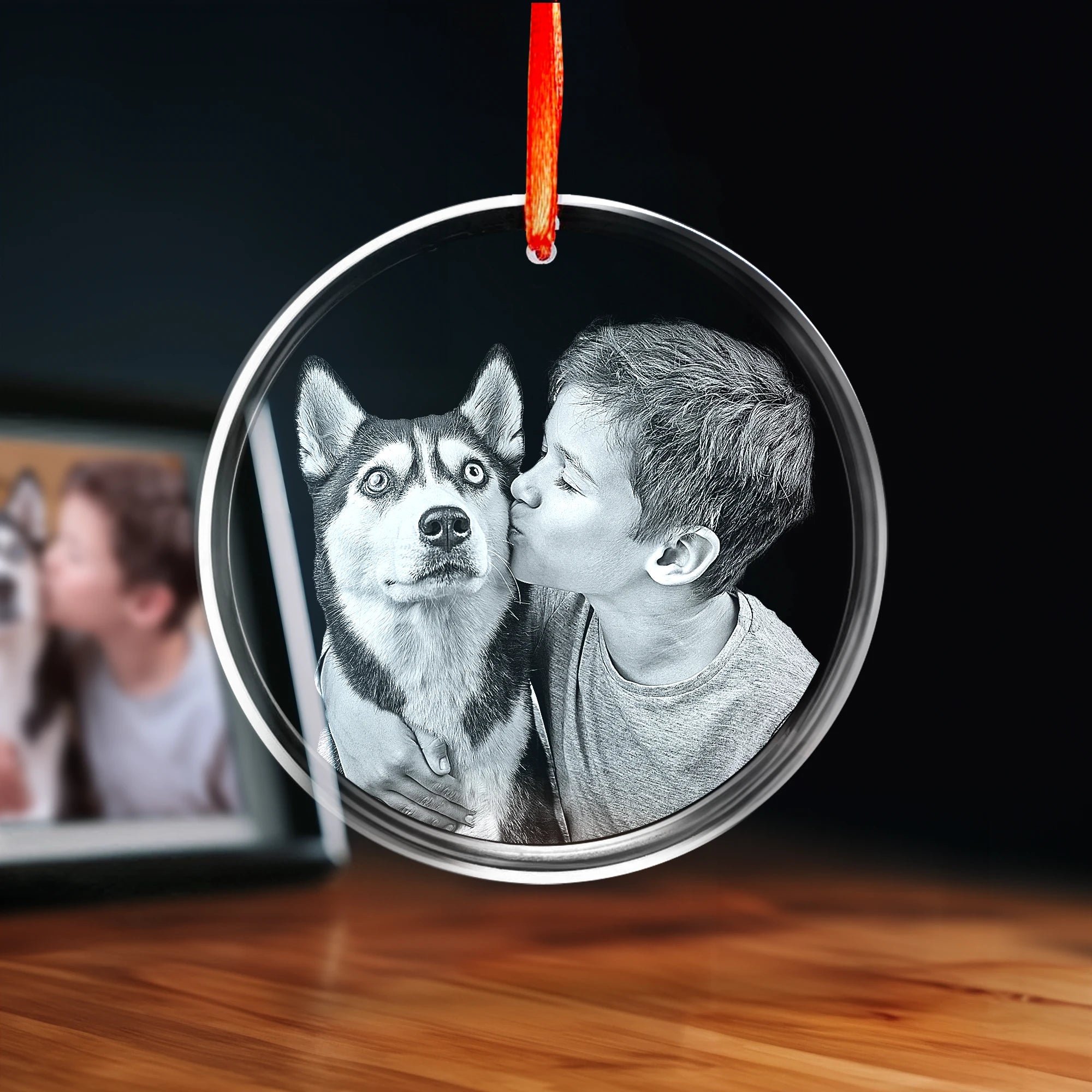 2D Crystal Ornament - Circle - Beyond Memories - 41875004