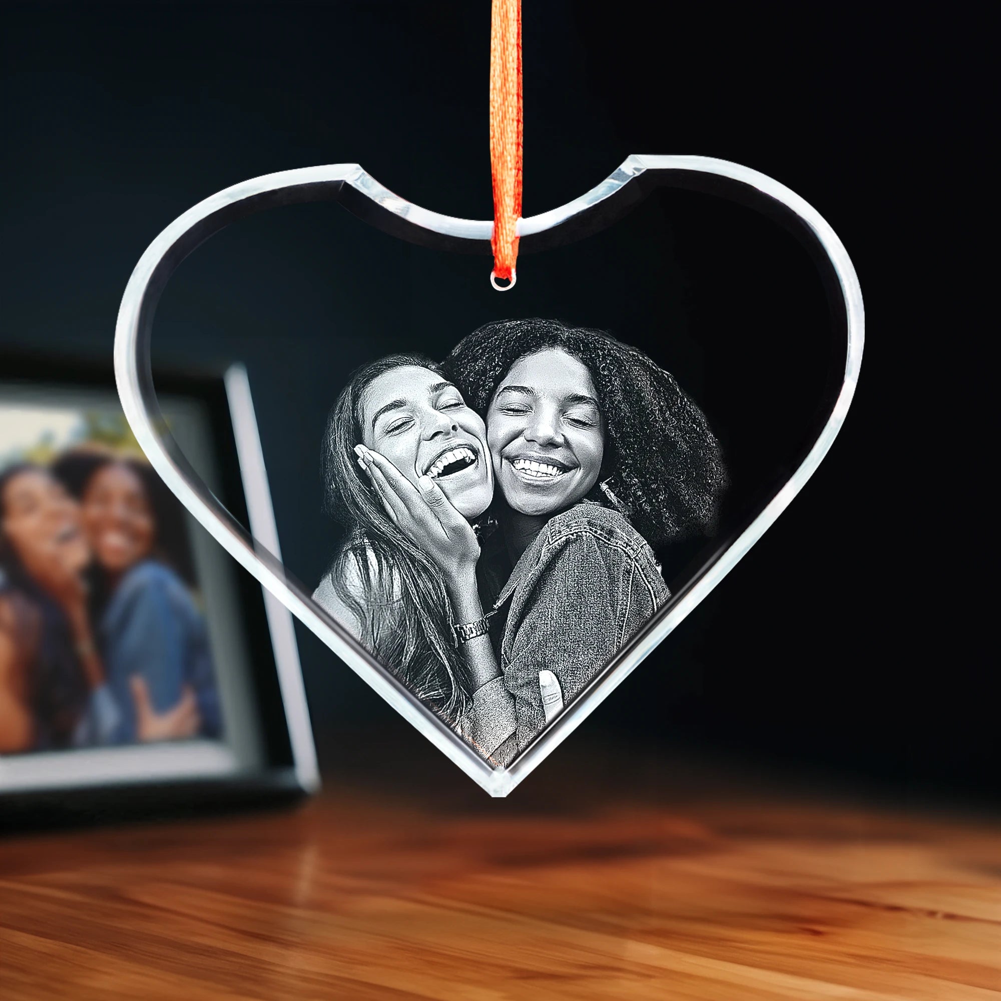 2D Crystal Ornament - Heart - Beyond Memories - 79474882