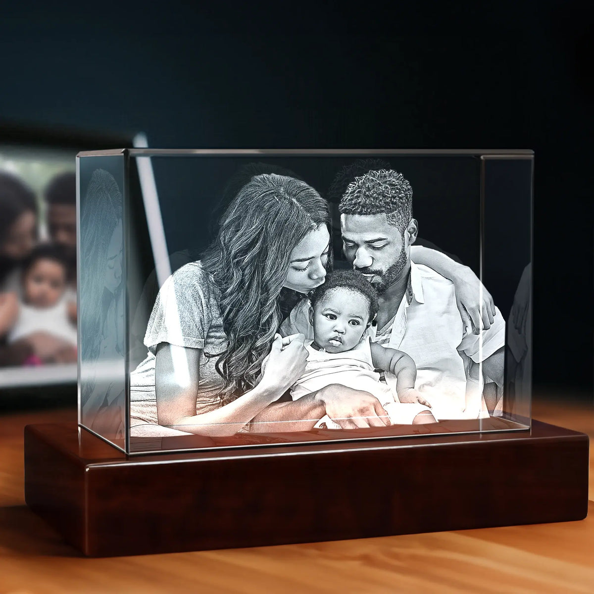 3D Engraving Crystal - Rectangle - Beyond Memories - 67212425