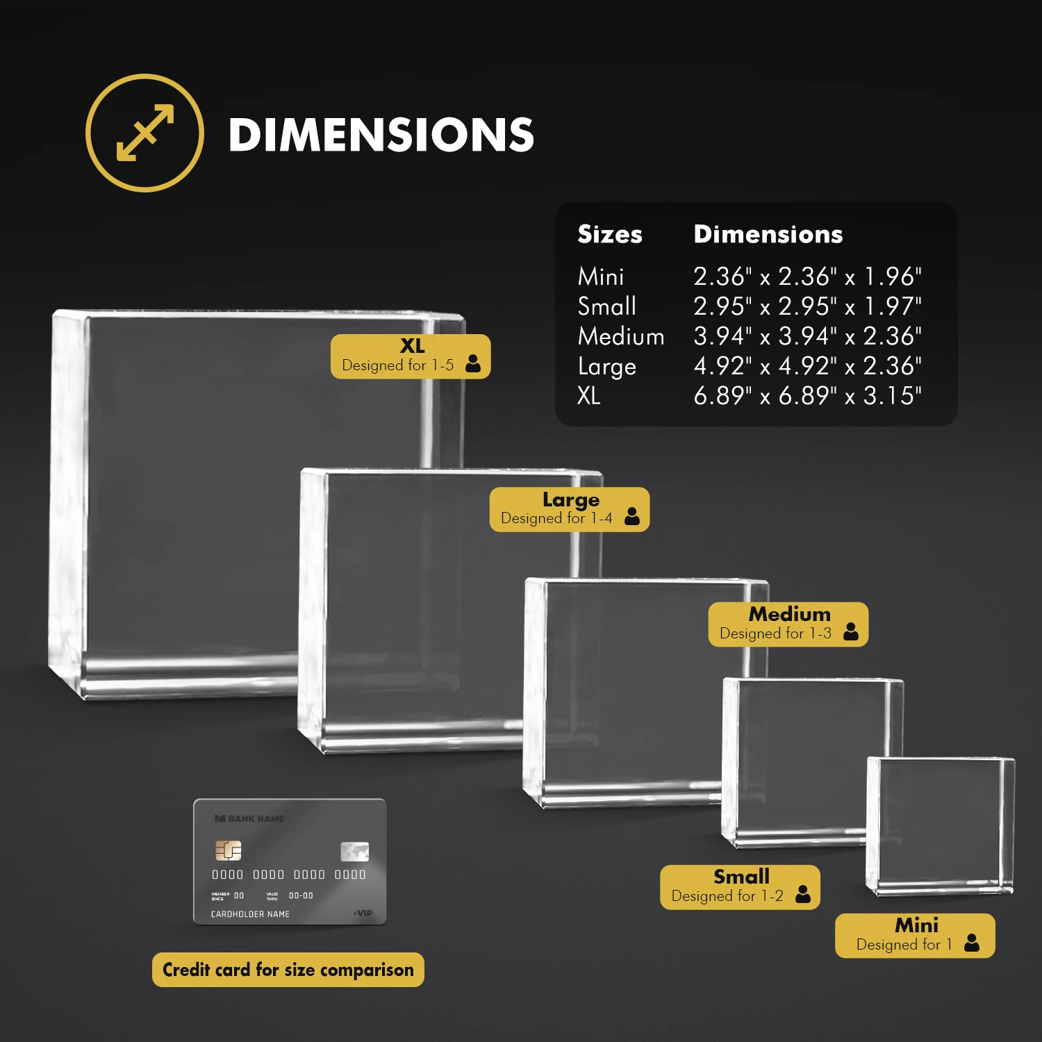 Beyond Memories Size Chart