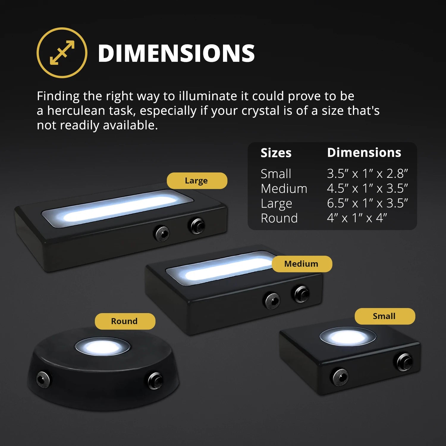 Premium Wood Light Base - Round - Beyond Memories