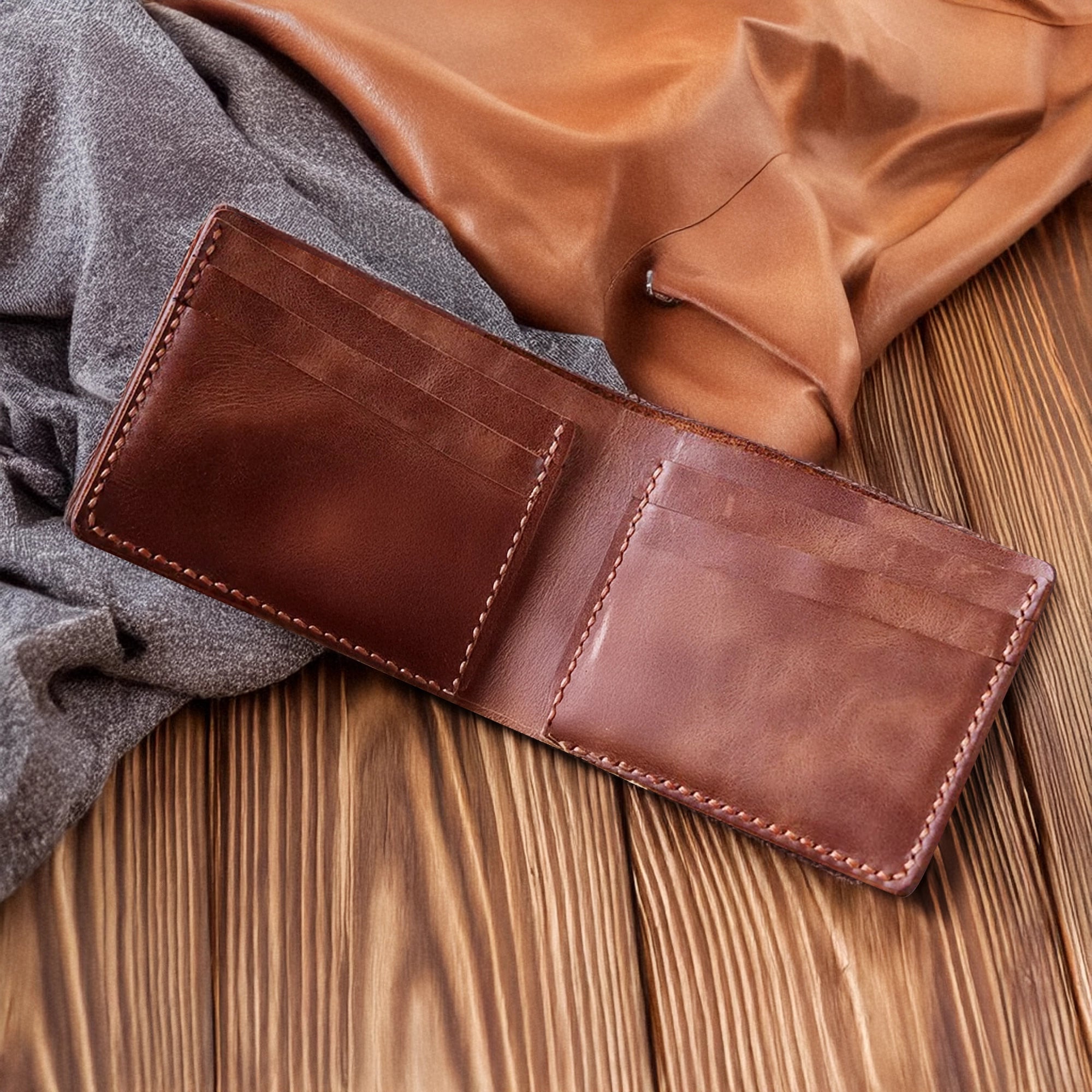 Leather Wallet - Beyond Memories - 21793206