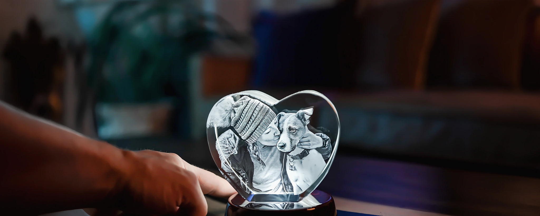 Personalized 3D Crystal Photos by Beyond Memories® | 3D Laser Gifts