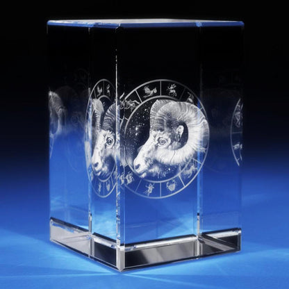 3D Crystal Aries | 3D Laser Gifts