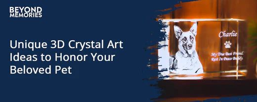 Unique 3D Crystal Art Ideas to Honor Your Beloved Pet