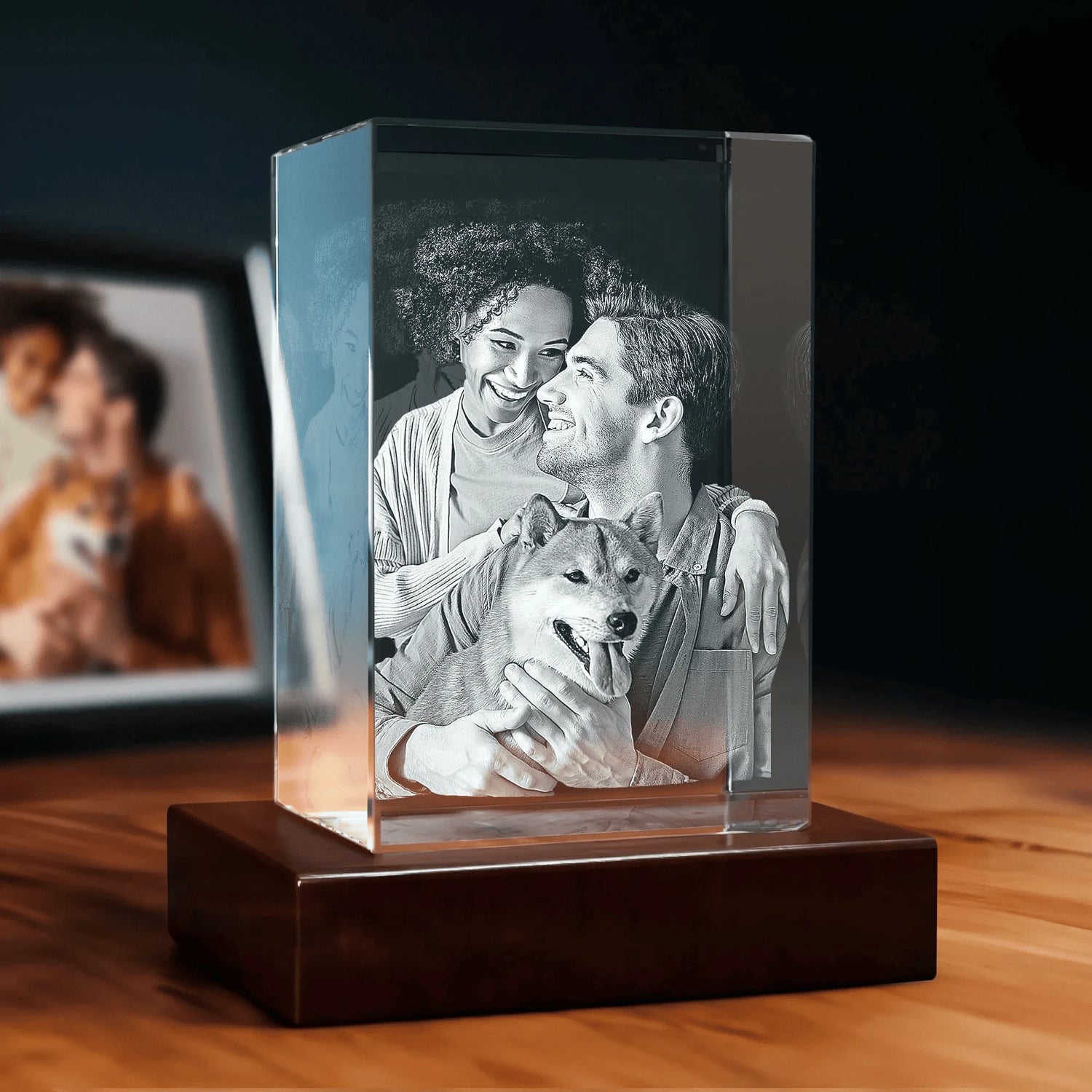 3D Custom Crystal Christmas Gifts