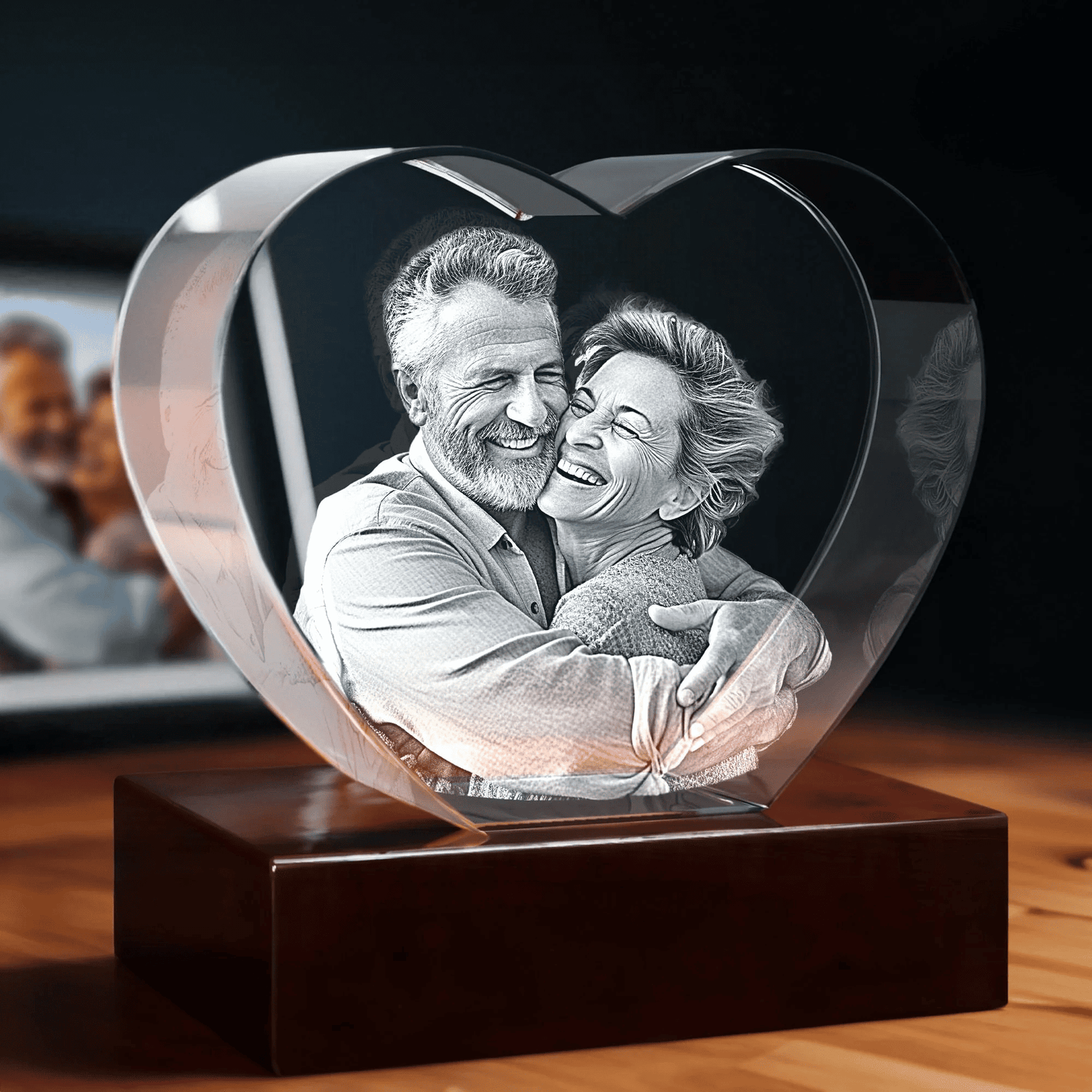 3D Custom Crystal Valentine's Day Gifts