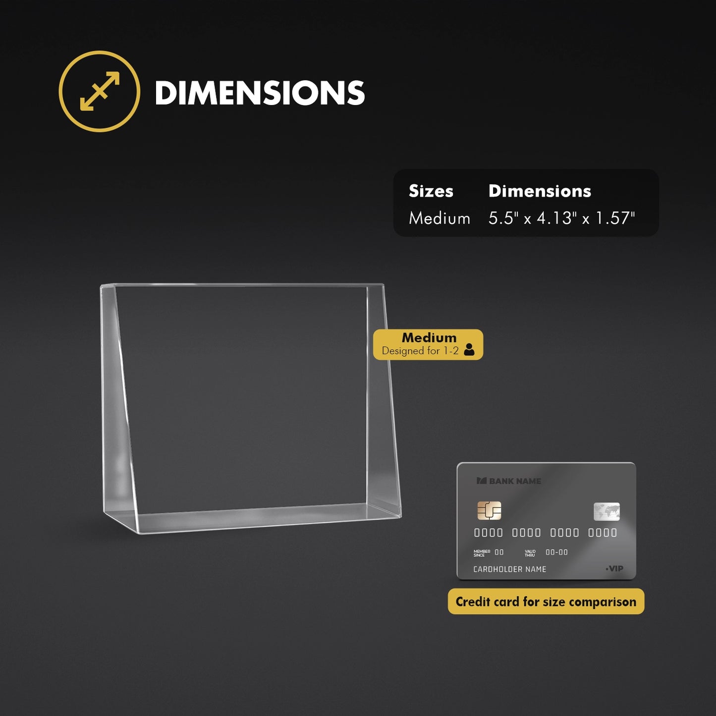 Signature Plaque Crystal Award Size Chart