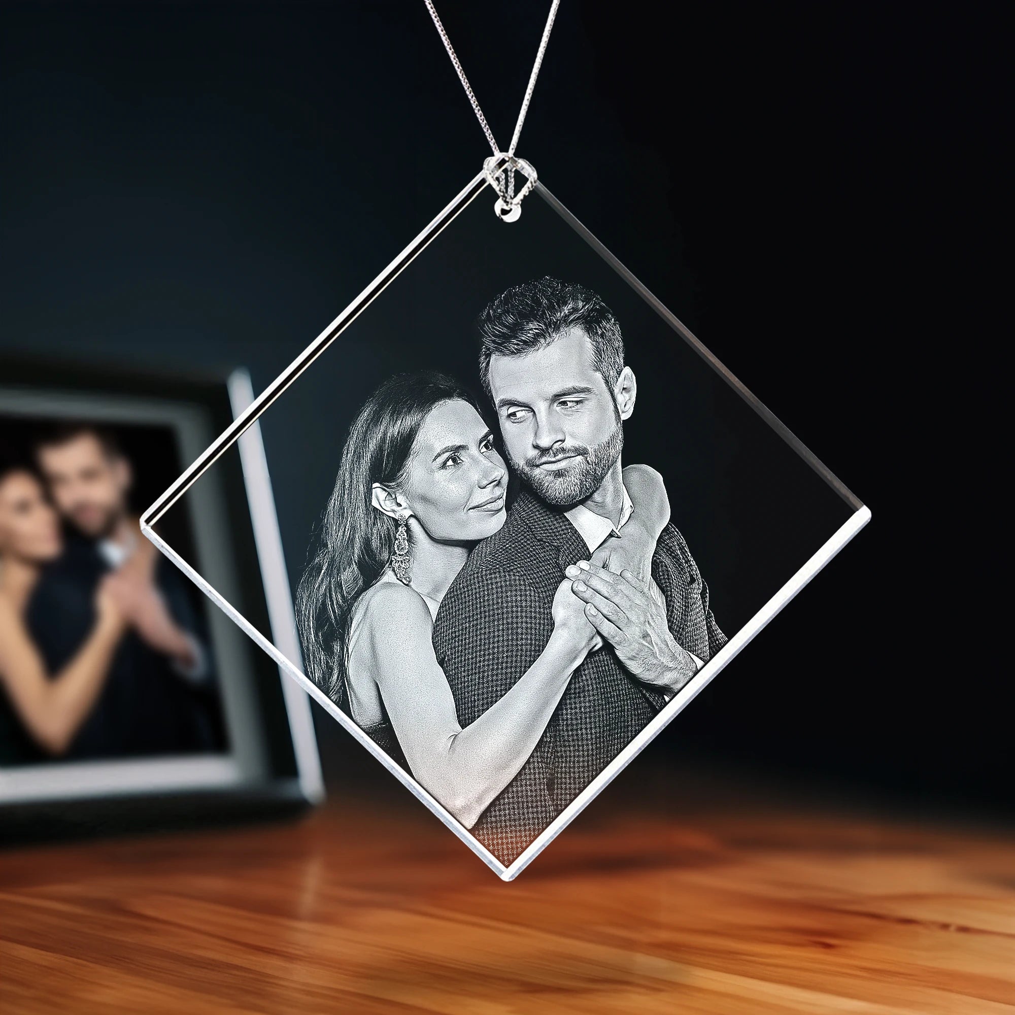 2D Crystal Ornament - Diamond - Beyond Memories - 95972956