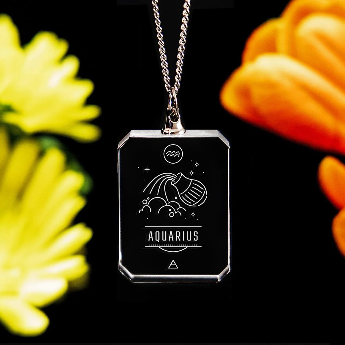 Aquarius Crystal Necklace