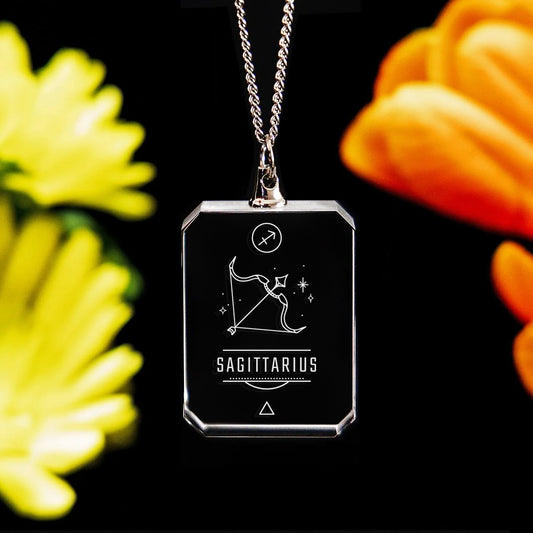 Sagittarius Crystal Necklace