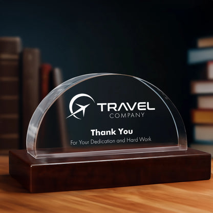 2D Crystal Award - Crescent Arc - Beyond Memories - 6144745