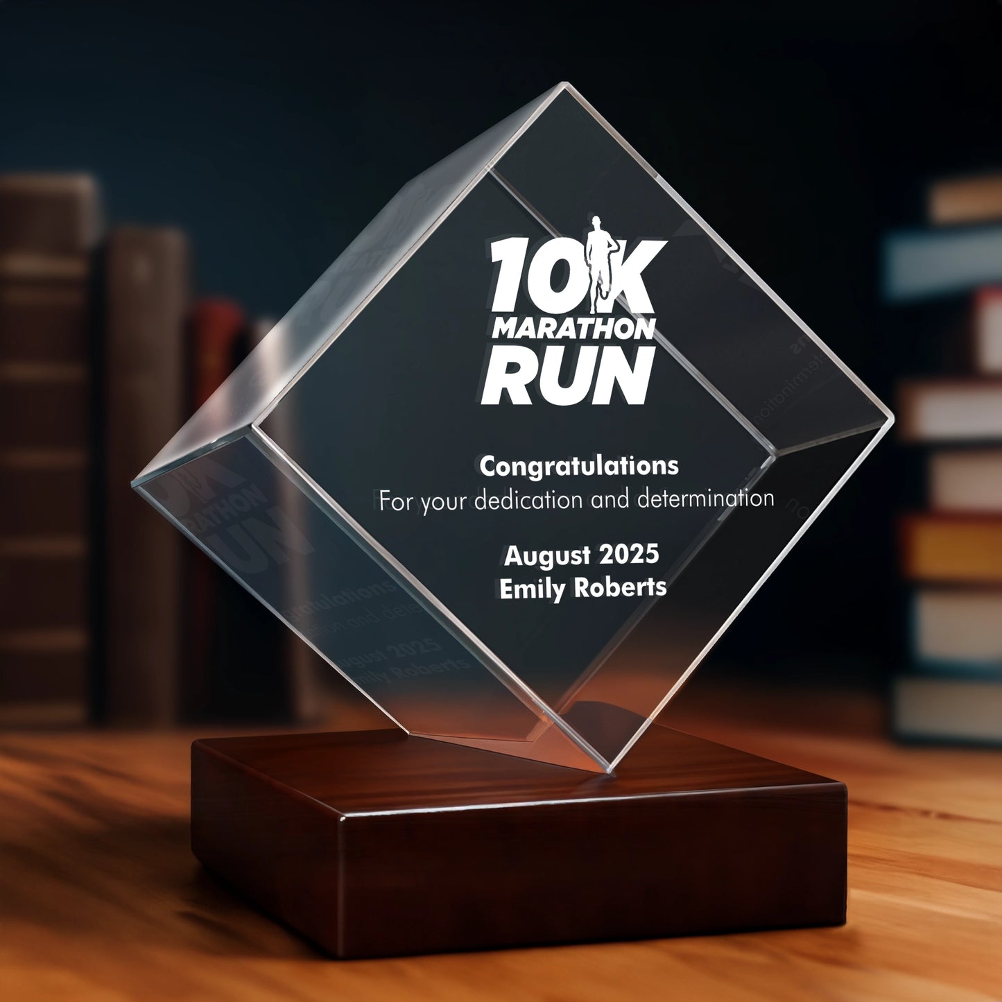 3D Crystal Award - Diamond - Beyond Memories - 77297311