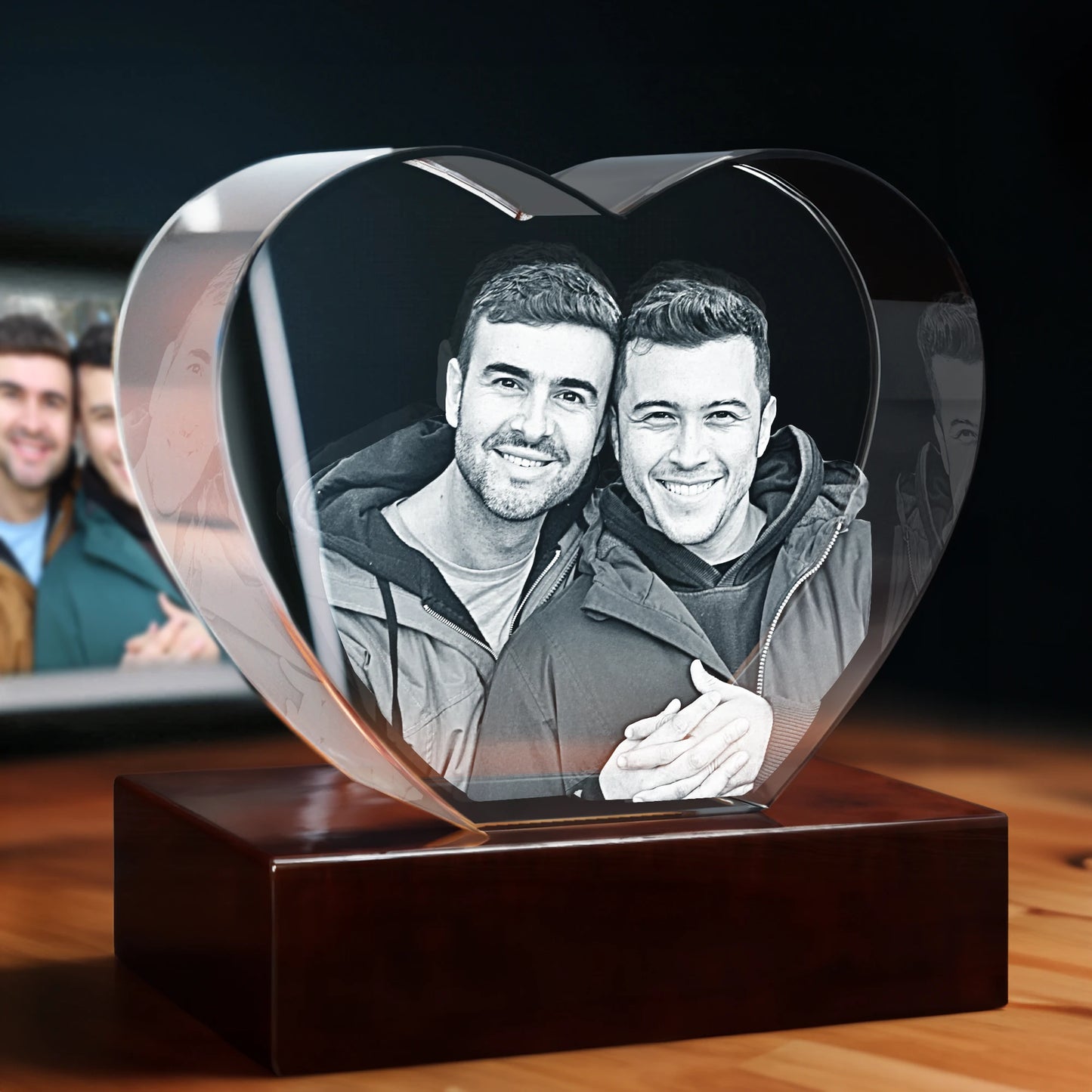 3D Anniversary Crystal - Heart - Beyond Memories - 20910616