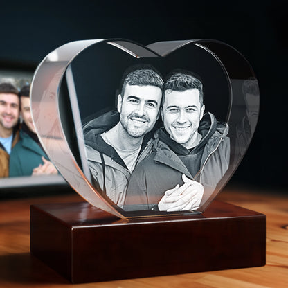 3D Anniversary Crystal - Heart - Beyond Memories - 20910616