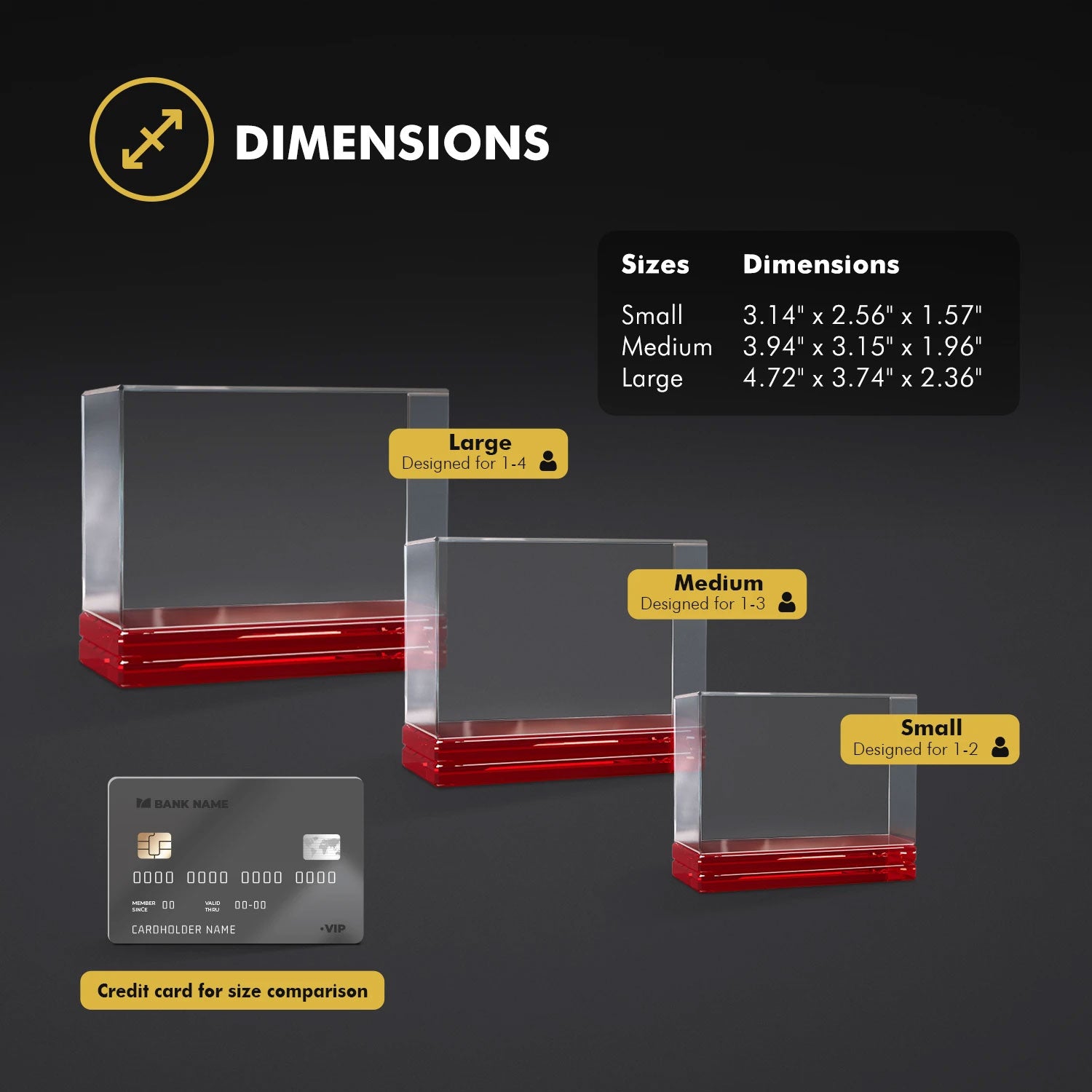 3D Memory Crystal™ - Tabletop - Rectangle - Jewel - Beyond Memories
