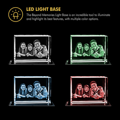 Beyond Memories LED Light Base