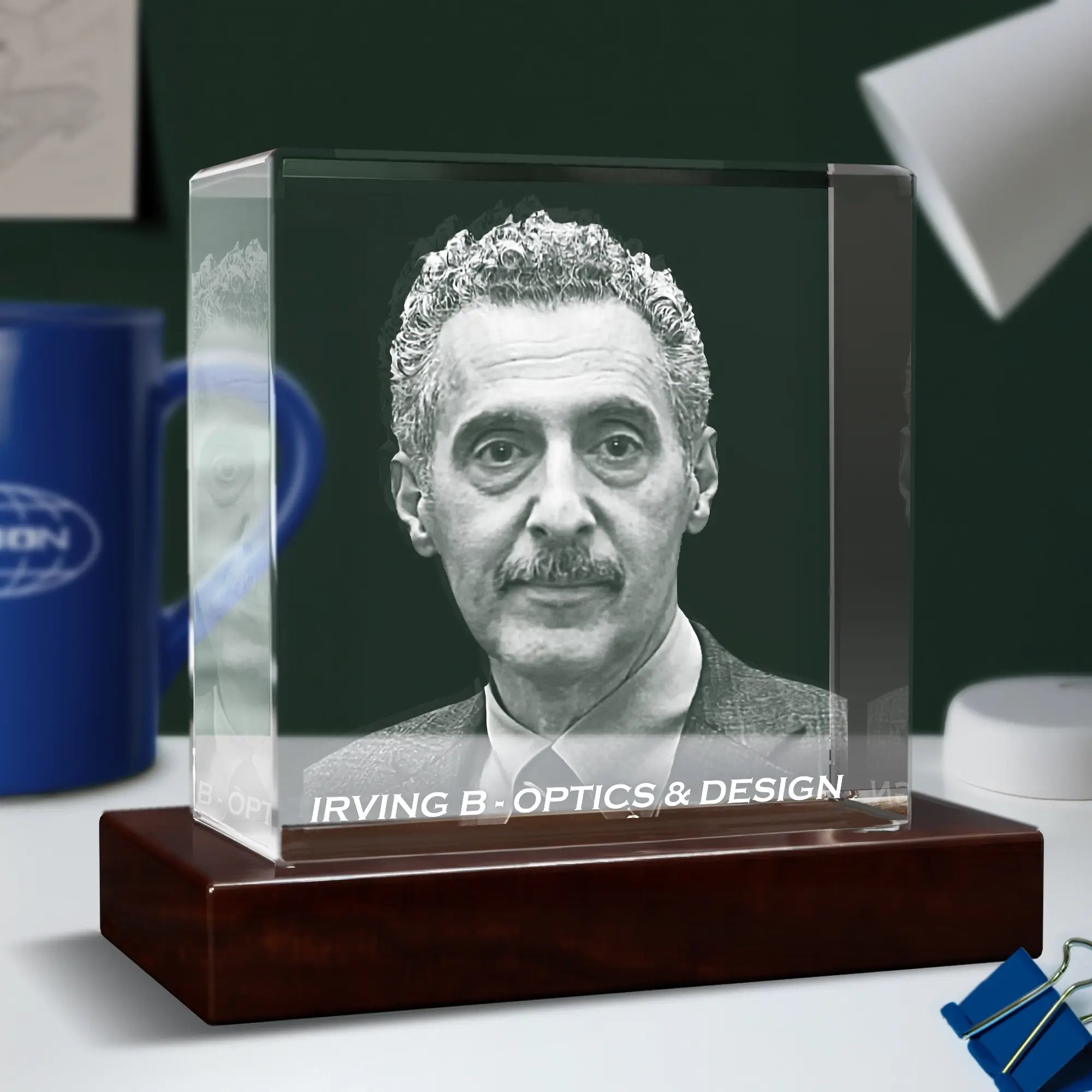 3D Engraving Severance Cube Crystal - Square - Beyond Memories - 8096788