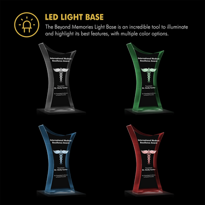 2D Crystal Award - Signature Plaque - Beyond Memories - 95441622