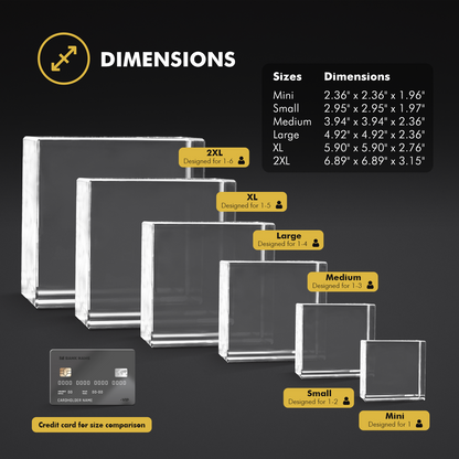 Beyond Memories Size Chart Decor