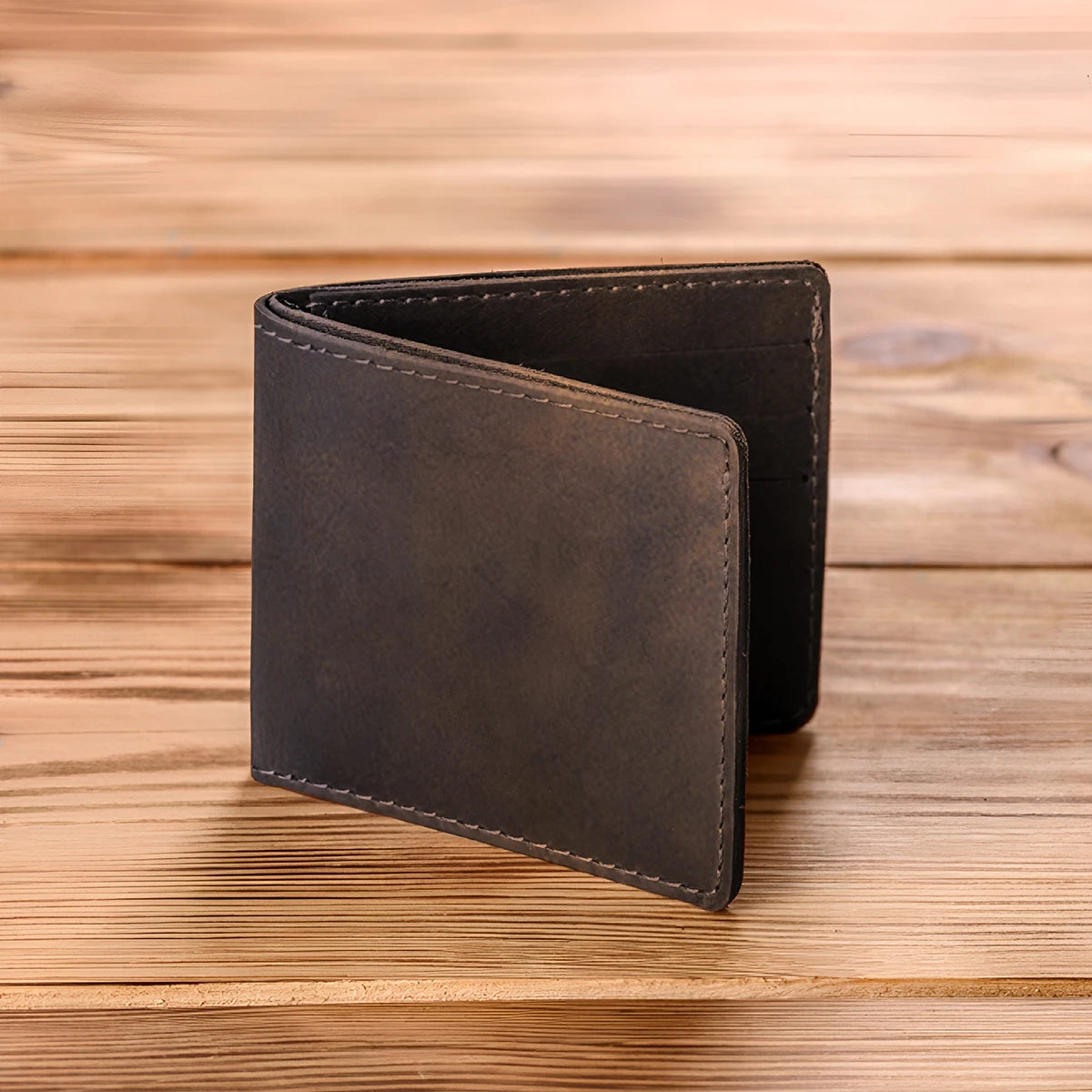 Leather Wallet - Rustic