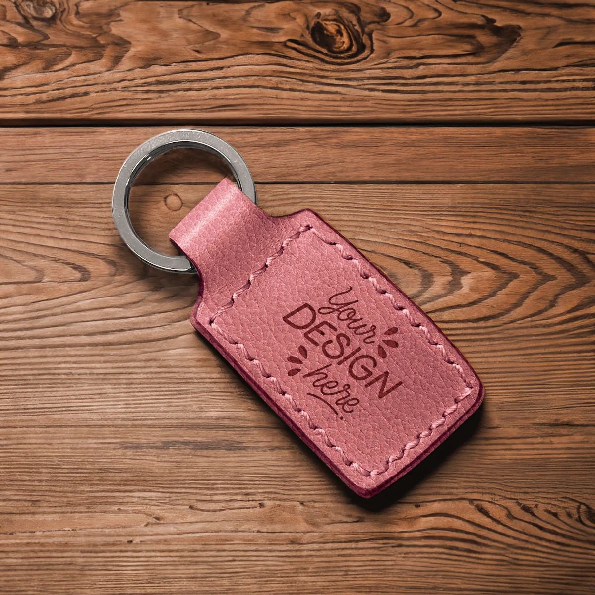 Leather Keychain