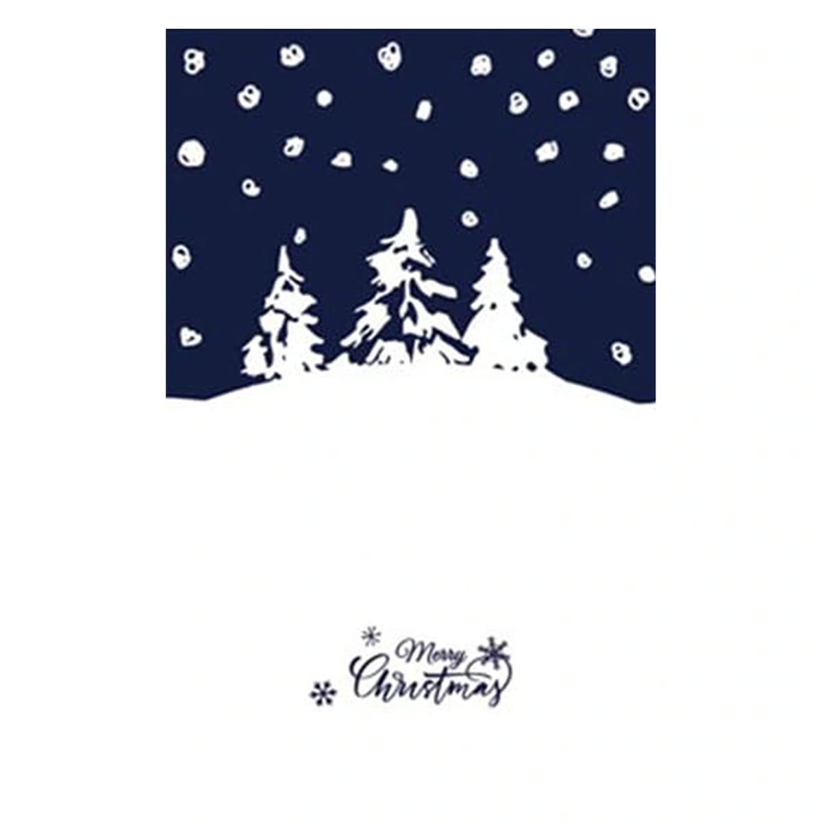 Holiday Card - Blue