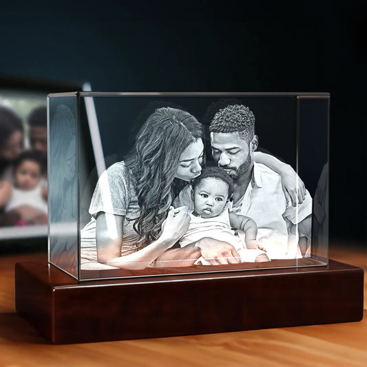 3D Engraving Crystal - Rectangle