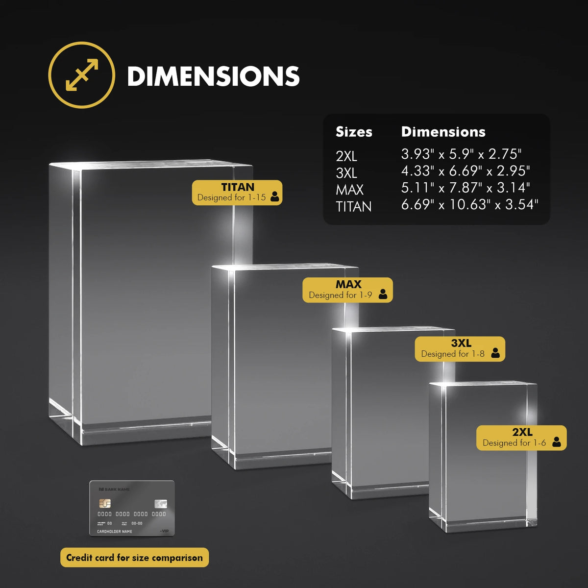 3D Realtor Engraving Crystal - Rectangle