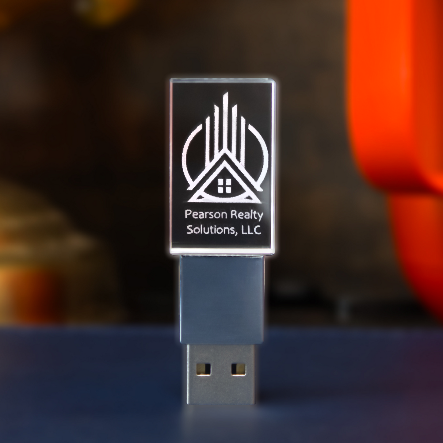 Crystal Engraving Flash Drive