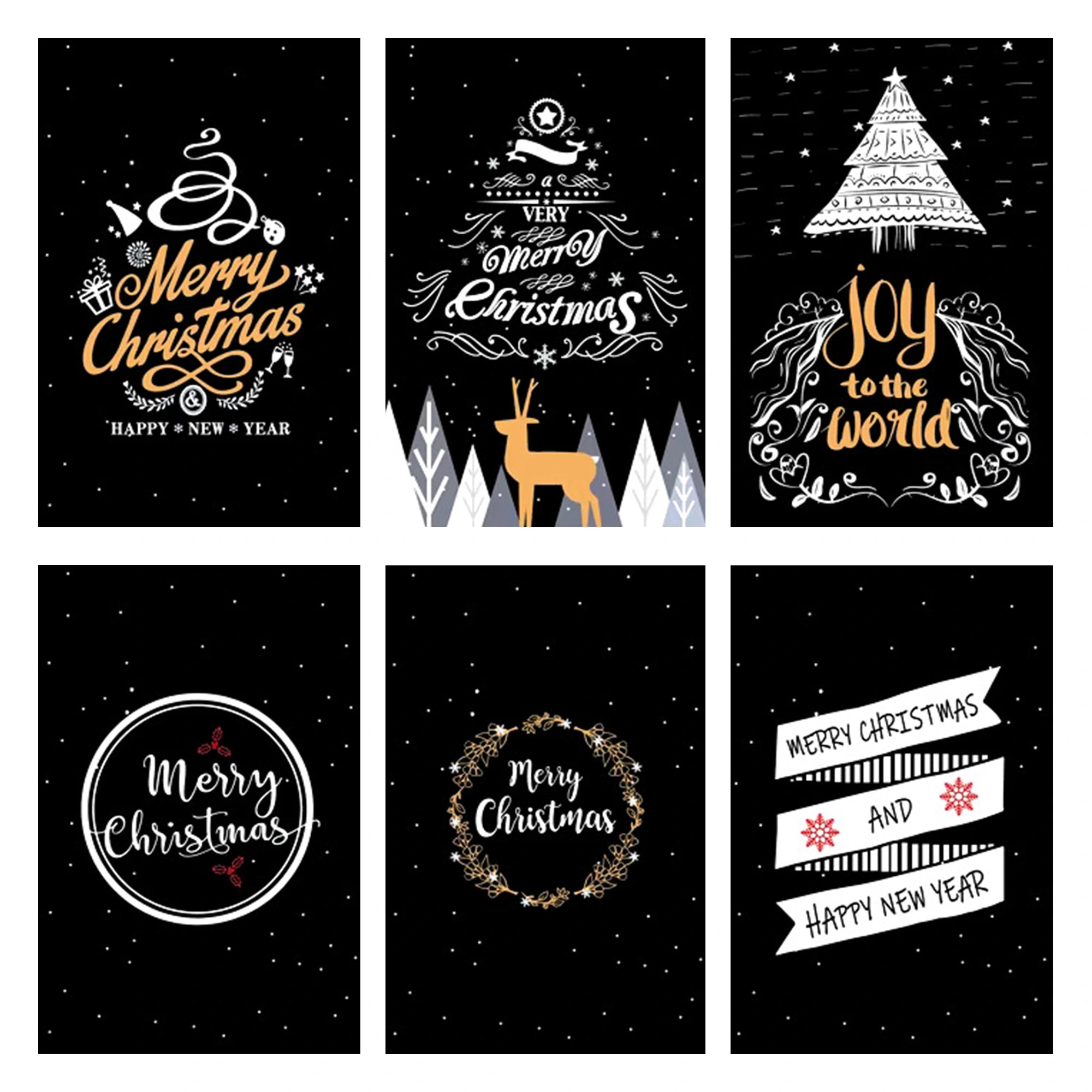 Holiday Card - Black - Beyond Memories - 65874604