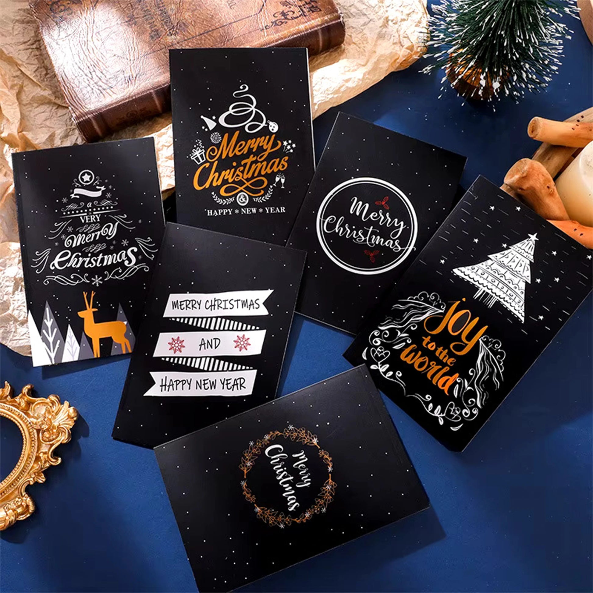 Holiday Card - Black - Beyond Memories - 89335358