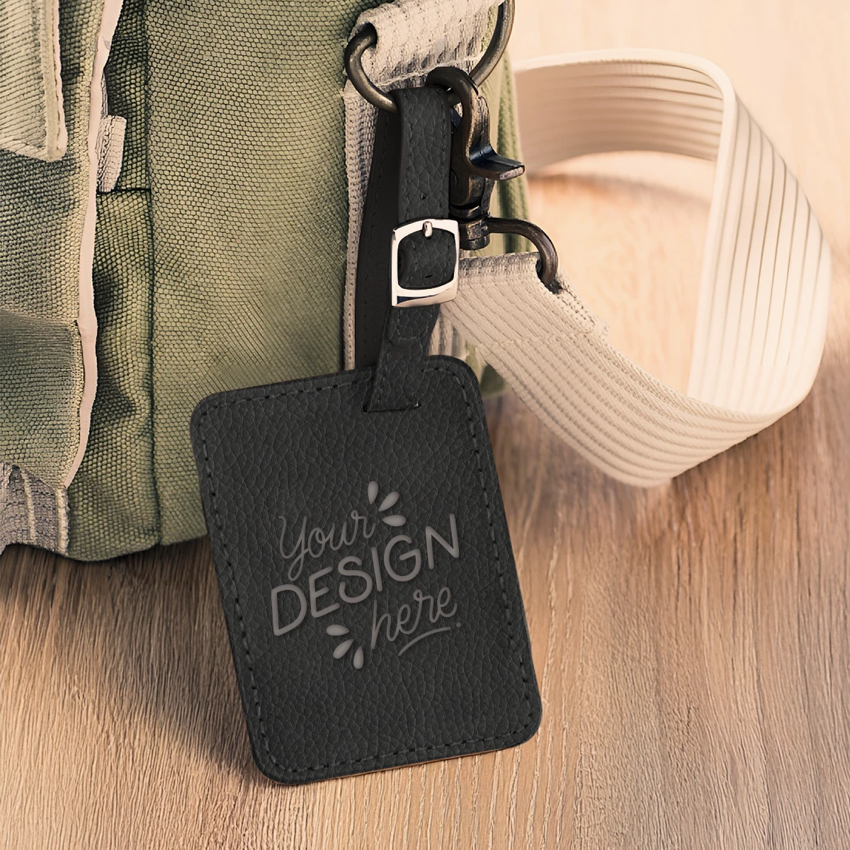 Luggage Tag - Black