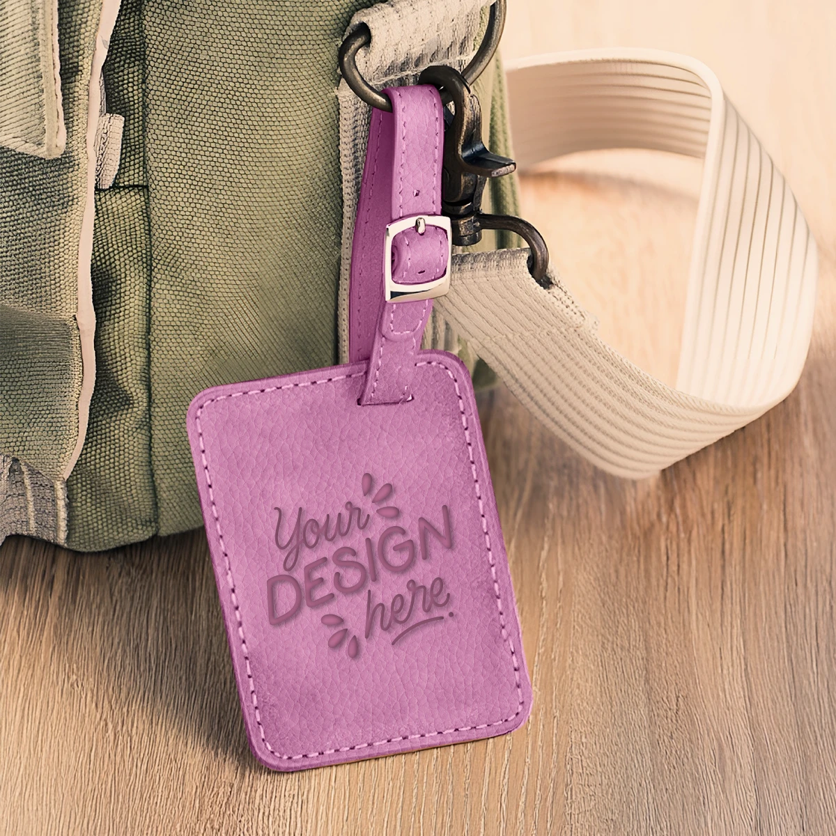 Luggage Tag - Pink