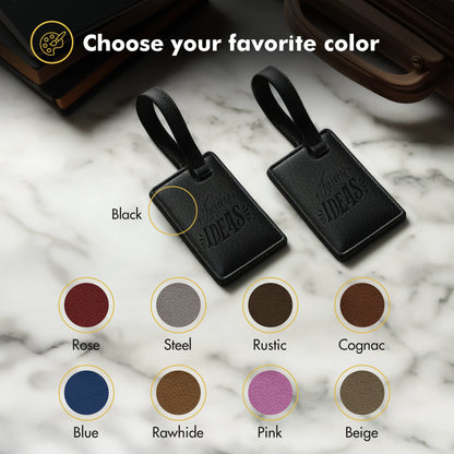 Luggage Tag - Color Chart