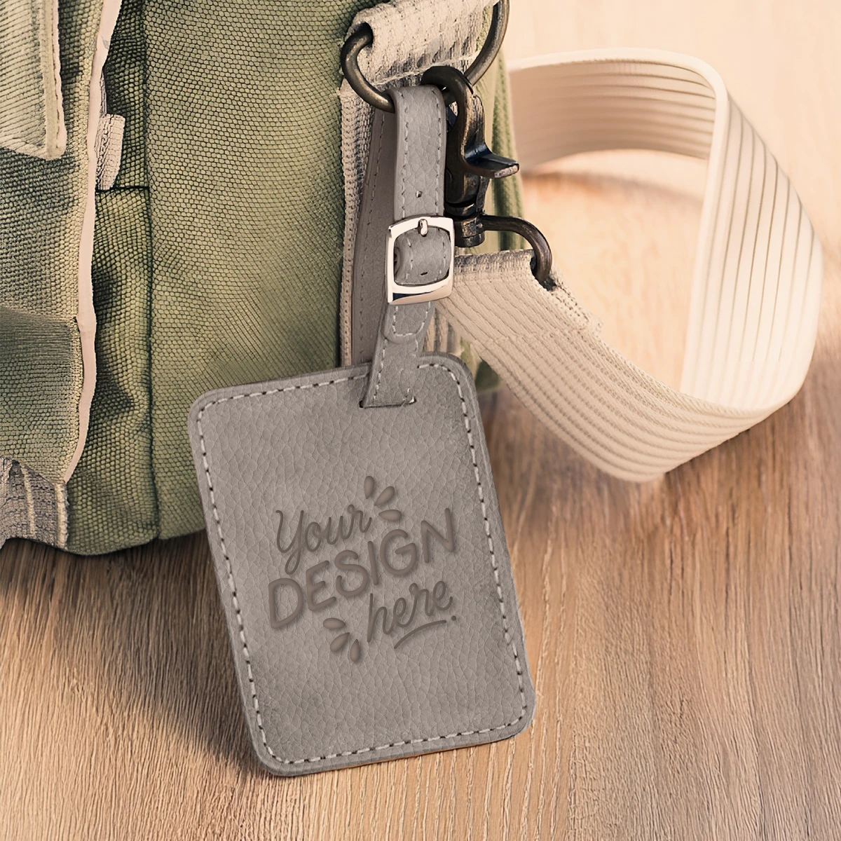 Luggage Tag - Steel