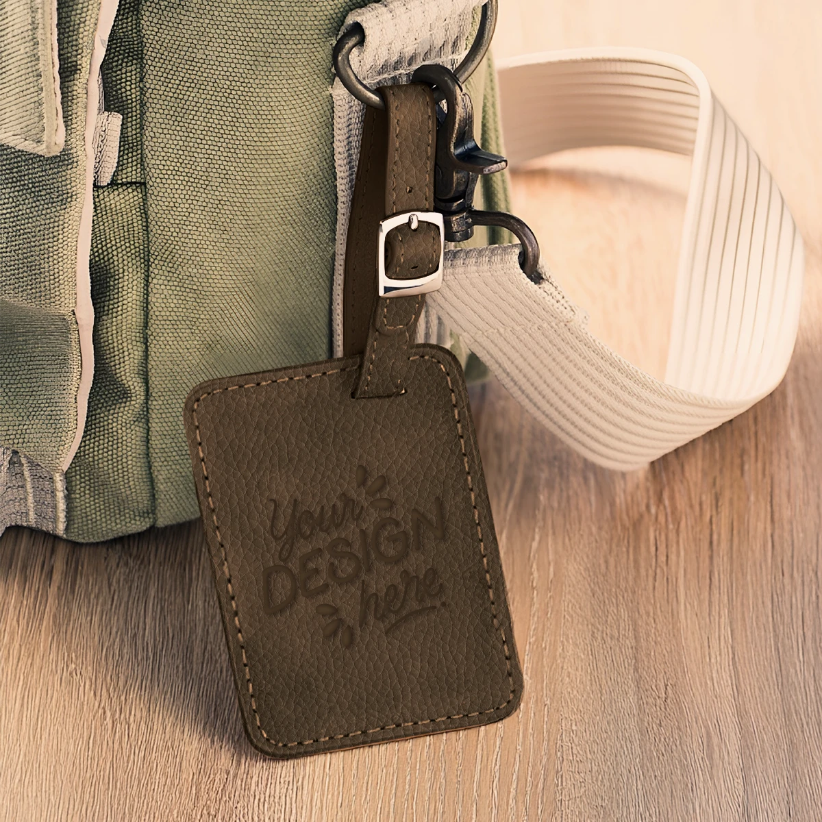 Luggage Tag - Rustic
