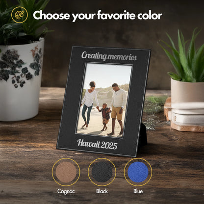 Leather Picture Frame - Beyond Memories - 90133066