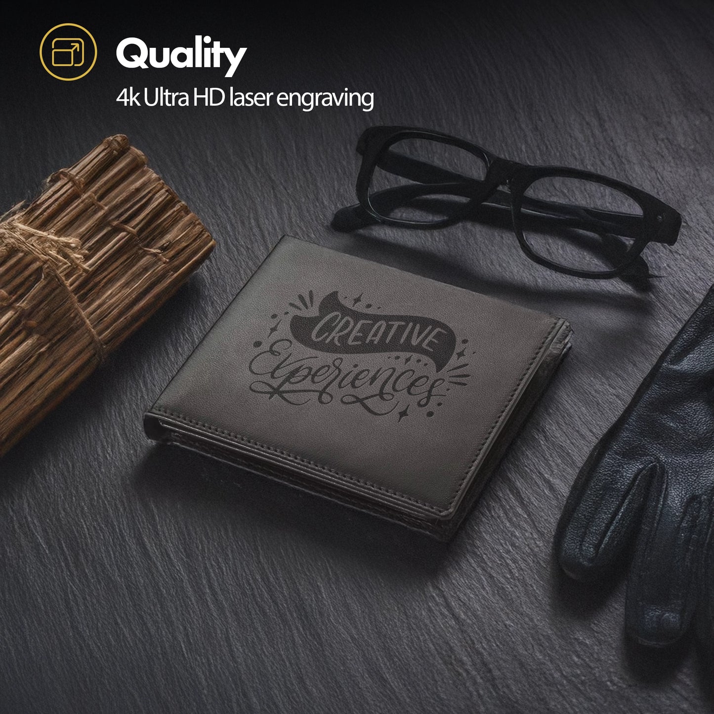 Leather Wallet - Beyond Memories - 67048789