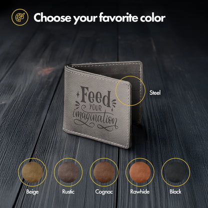 Leather Wallet - Beyond Memories - 21585489