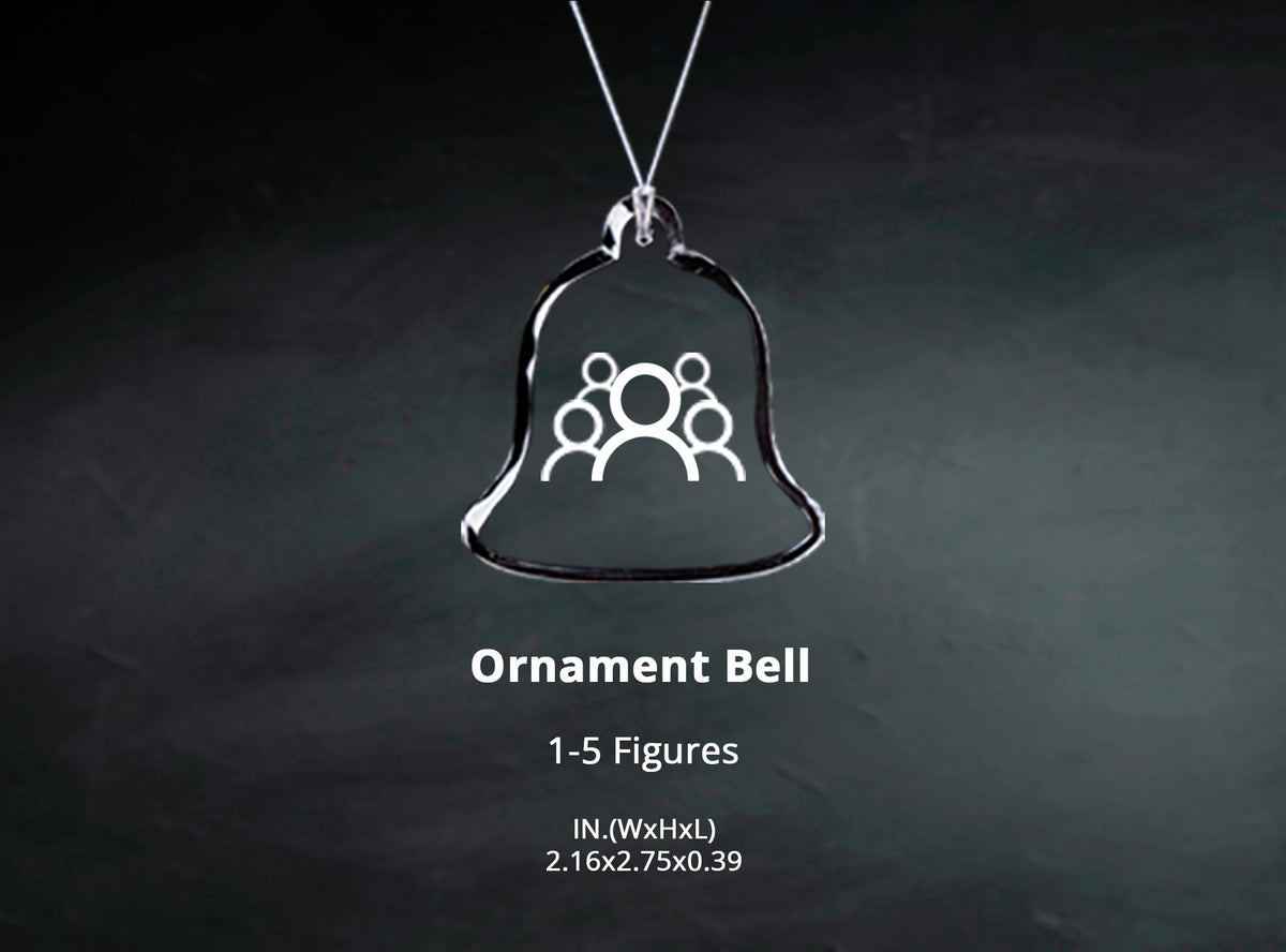 Crystal Ornament - Bell