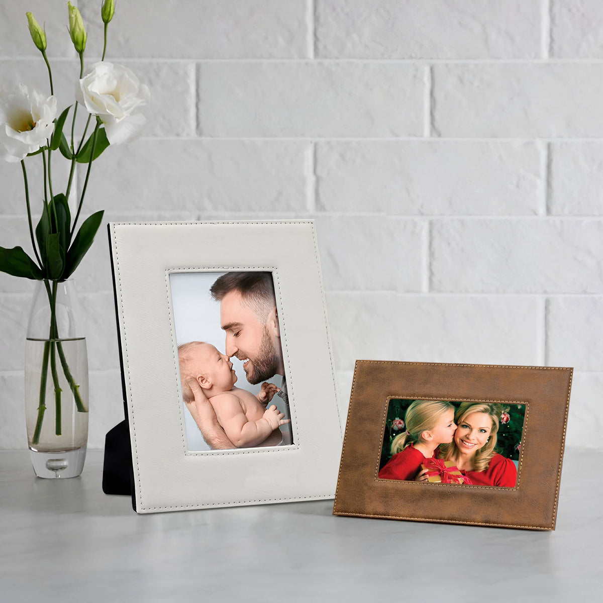 Leather Picture Frame 