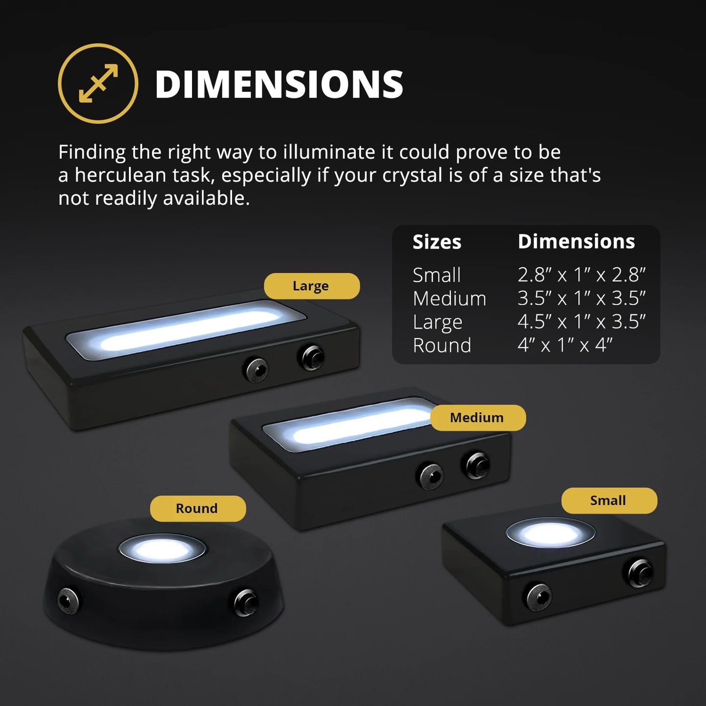Essentials Wood Light Base - Medium