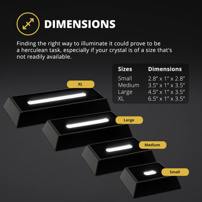 Premium Wood Light Base - XL