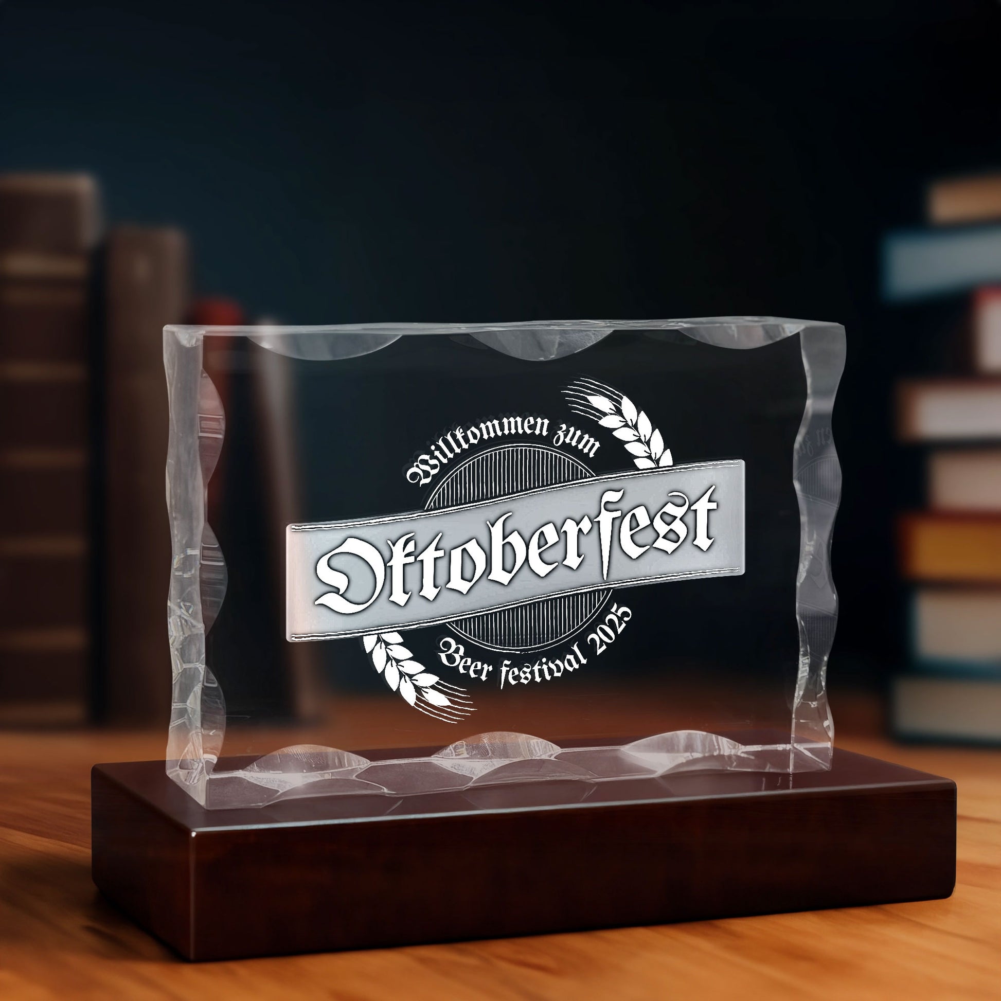 Crystal Award Plaque