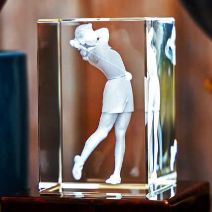 3D Crystal Golf | 3D Laser Gifts