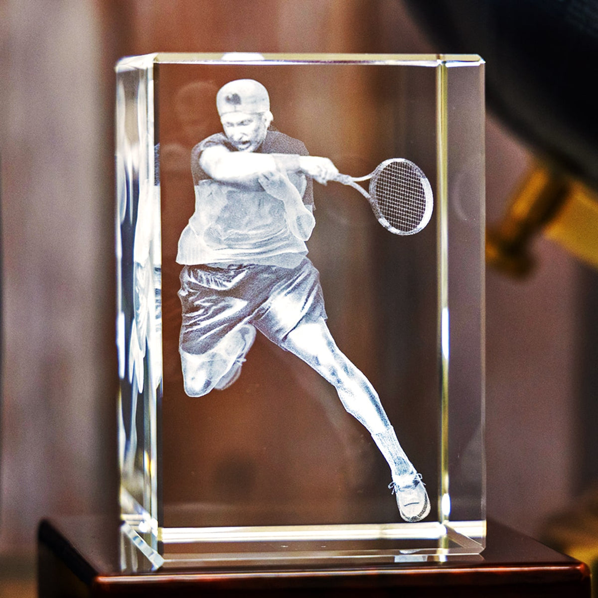 3D Crystal Tennis | 3D Laser Gifts