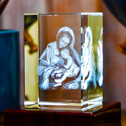 3D Crystal Virgin Mary | 3D Laser Gifts